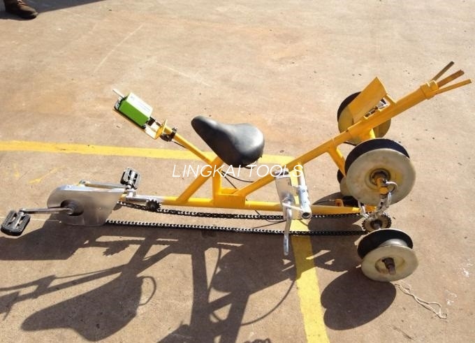 架空線自転車送電線ツール 2 つのバンドル導体用