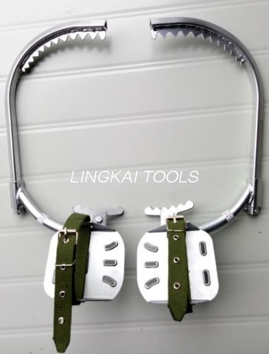調整可能なグラップラー高強度コンクリートポールクライマー JKT-300 6-10 メートルポール用