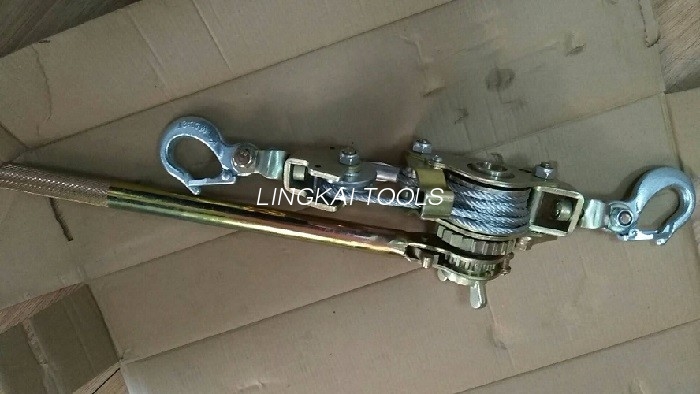 10 Kn ワイヤー ロープ締め機 3.5kg/摩擦ラチェット鋼線締め機